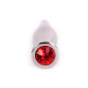 Kiotos Plug pour pénis avec bijou SMOOTH Rouge 11mm